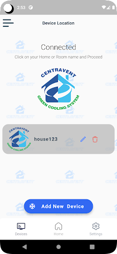 CENTRAVENT Screen 3