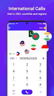 XCall - Global Phone Call App Screenshot