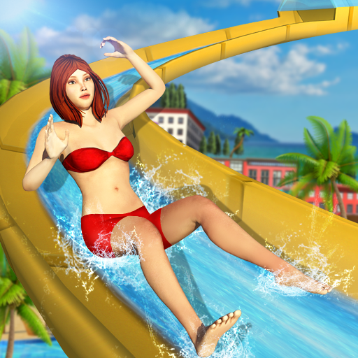 Water Slide Games Racing Fun 1.5 Icon