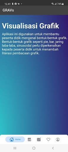 Android application GRAVs screenshort