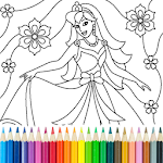 Cover Image of Download Princess Coloring Game 15.0.8 APK