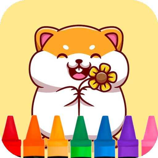 Little Hamster Coloring Pages