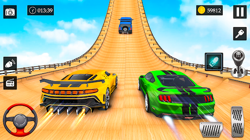 Ramp Car Stunt Racing Game Screen 2