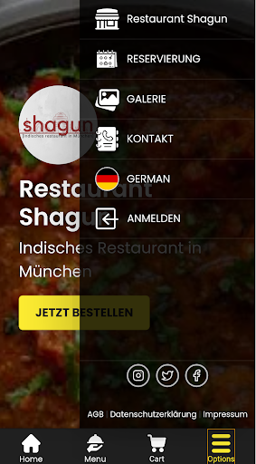 Restaurant Shagun Screen 2