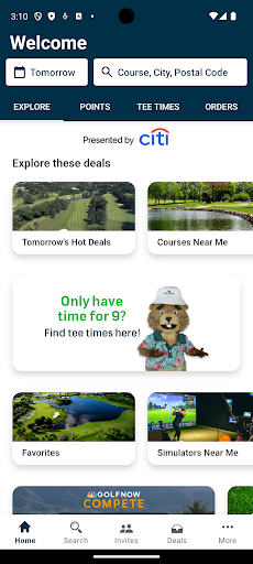 GolfNow: Golf Tee Times screenshot 1