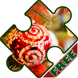 Christmas jigsaw puzzles icon