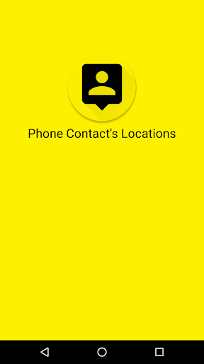 Android application Phone Book Location screenshort