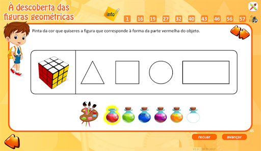 À descoberta das figuras geométricas