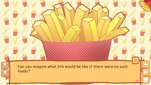 Android application Takorita Meets Fries screenshort