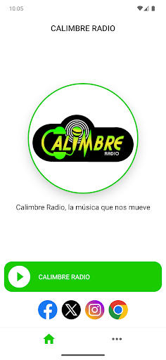 Android application Calimbre Radio screenshort