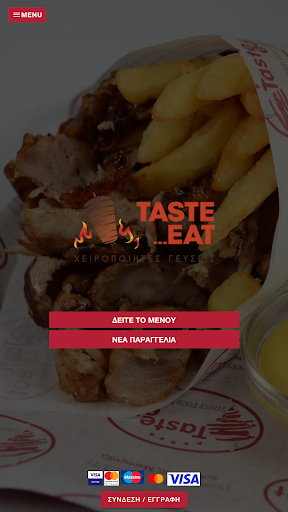Android application Taste eat screenshort