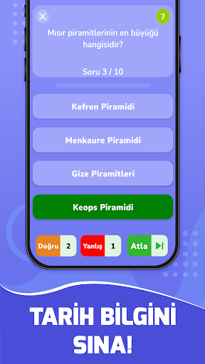 Tarih Bilgi Yarışması Quiz