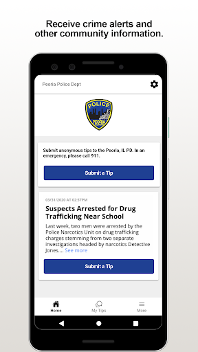 Android application Peoria PD screenshort