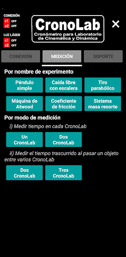 CronoLab Screen 2