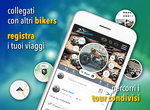 Android application 2wheels Italia screenshort