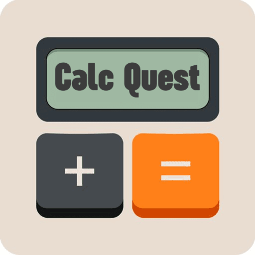 Calc Quest - A calculator game Logo