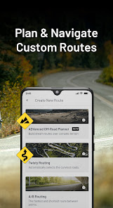 Screenshot 4 REVER-GPS motocicleta/paseos android