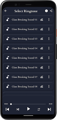 Glass Breaking Sounds Screen 3