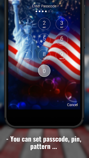4th of July Lock Screen Screen 2