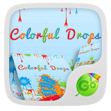 Colorful Drops Keyboard Theme icon