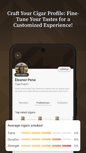 eDon - Elite Cigar Experience Screen 2