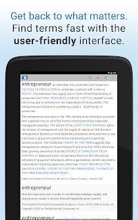 Business Dictionary by Farlex screenshot 10
