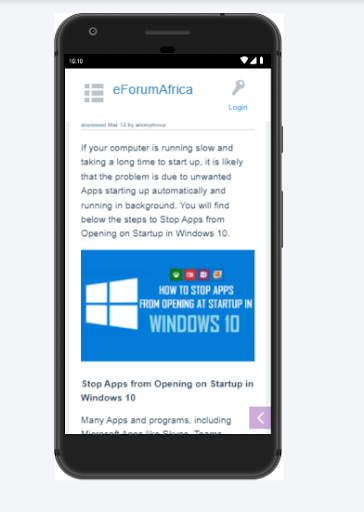 eforumAfrica Screen 3