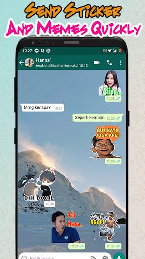 Kumpulan Sticker Lucu Keren for WhatsApp WASticker