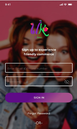 Android application Uknow screenshort