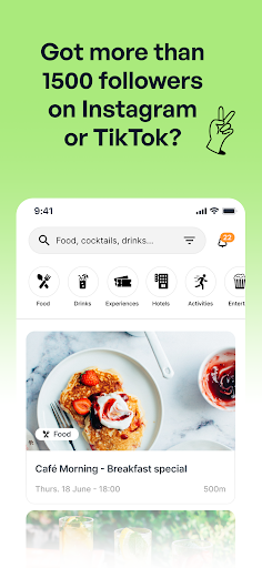 Android application Barter screenshort