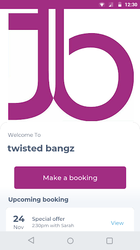 Android application twisted bangz screenshort