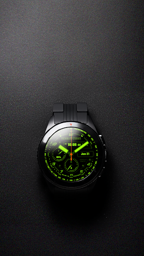 Android application Analog Digital Watch Face VS23 screenshort