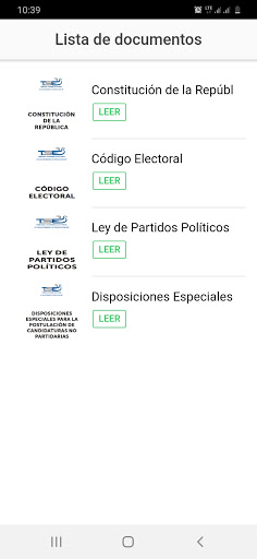 TSE Legislación - El Salvador