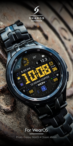 SH070 Watch Face, WearOS watch Screen 3