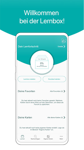 Android application LernBOX Hauswirtschaft screenshort