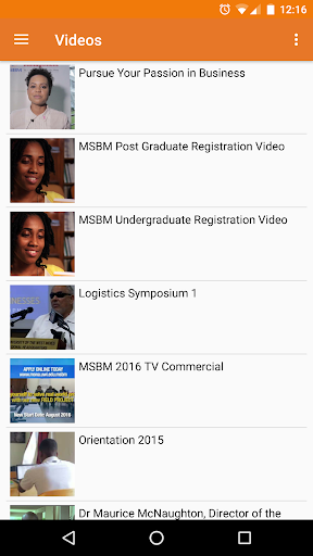 MSBM Mobile Screen 3