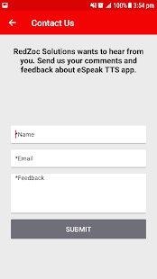 eSpeak NG Text-to-Speech Screenshot