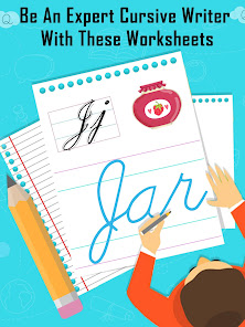 Screenshot 14 Kids Learn Cursive ABC Writing android