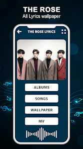Screenshot 1 The Rose All Lyrics Wallpaper android