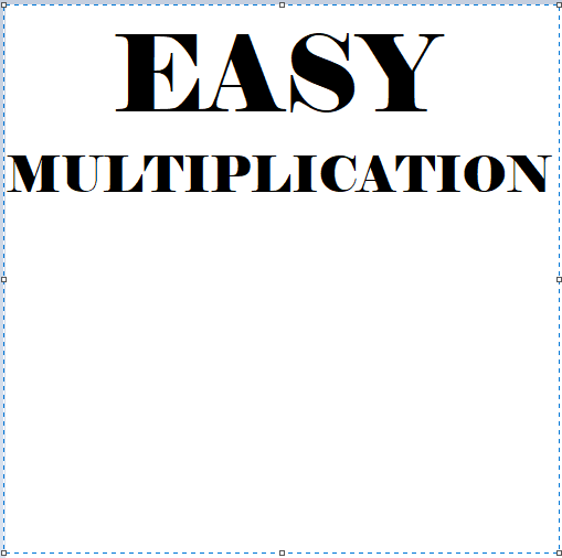 Easy multiplication