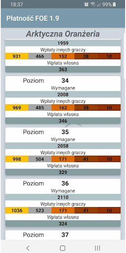 Vista previa de la aplicación