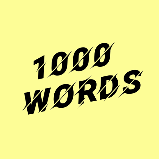 1000 Words logo