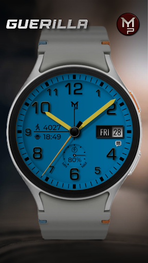 GUERILLA - Analog watch face 3
