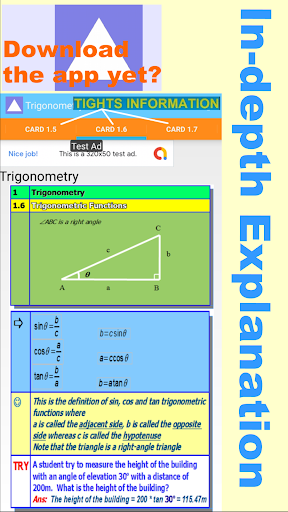 Trigonometry Excellence Screen 3