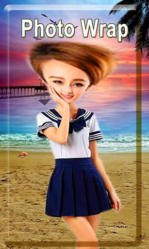 Android application Funny Photo Wrap Editor screenshort