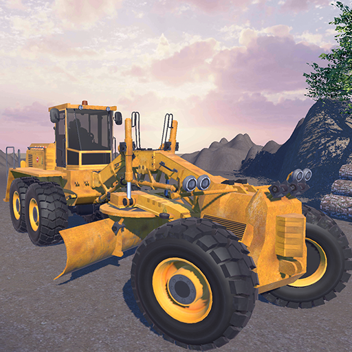 Grader Simulator Snowy Roads logo