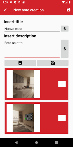Android application TODO-List screenshort