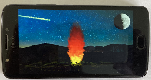 Android application Blaze Gaze screenshort