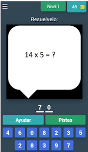 Cuestionario de Matemáticas