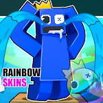 Cover Image of Descargar Rainbow Friend skin for roblox  APK